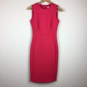 Calvin Klein Women's Scuba Dress Pink 2